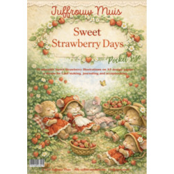 Paperpad Pocket sized -  Sweet Strawberry days