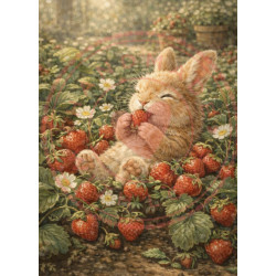 Paperpad Journal Cards -  A6 - Strawberry Garden Dreams