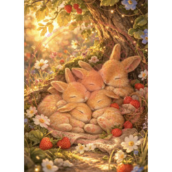 Paperpad Journal Cards -  A6 - Strawberry Garden Dreams