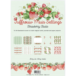 Juffrouw Muis Setting -  Strawberry Studio