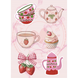 Paperpad Pocket sized -  Strawberry Studio
