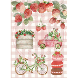 Paperpad Pocket sized -  Strawberry Studio