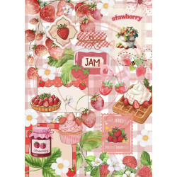 Paperpad Pocket sized -  Strawberry Studio