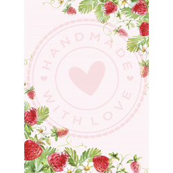 Paperpad Pocket sized -  Strawberry Studio