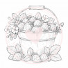 Juffrouw Muis - Coloring Pad - Sweet Strawberry