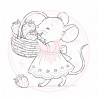 Juffrouw Muis - Coloring Pad - Sweet Strawberry