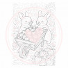 Juffrouw Muis - Coloring Pad - Sweet Strawberry