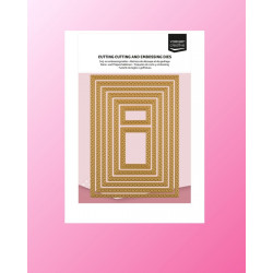 Vaessen Creative Snij en Embossingmallen  - Postzegels