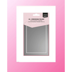 Vaessen Creative  3D Embossing Folder - Postzegel 11x15