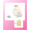 Vaessen Creative  - Figuurpons - Postzegel - Maxi