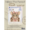 Juffrouw Muis Paperpad - Pocket Size - Time To Travel
