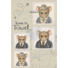 Juffrouw Muis Paperpad - Pocket Size - Time To Travel