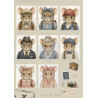 Juffrouw Muis Paperpad - Pocket Size - Time To Travel