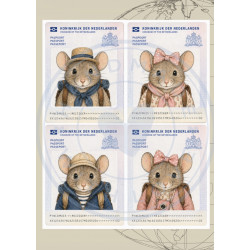 Juffrouw Muis Paperpad - Pocket Size - Time To Travel