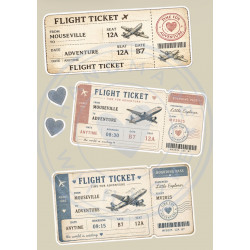 Juffrouw Muis Paperpad - Pocket Size - Time To Travel
