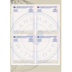 Juffrouw Muis Paperpad - Pocket Size - Time To Travel