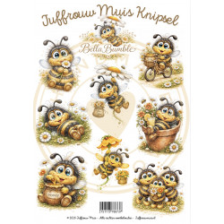 Juffrouw Muis Knipsel - Bella Bumble