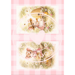 Juffrouw Muis Paperpad - Pocket Size - Honey Blossom Day