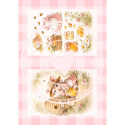 Juffrouw Muis Paperpad - Pocket Size - Honey Blossom Day