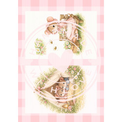 Juffrouw Muis Paperpad - Pocket Size - Honey Blossom Day