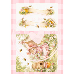 Juffrouw Muis Paperpad - Pocket Size - Honey Blossom Day