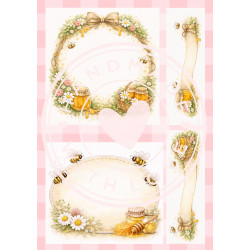 Juffrouw Muis Paperpad - Pocket Size - Honey Blossom Day