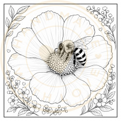Juffrouw Muis - Coloring Pad - Bussy Bees