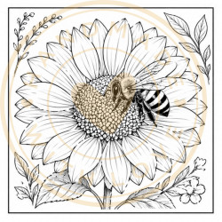 Juffrouw Muis - Coloring Pad - Bussy Bees