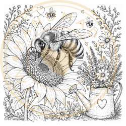 Juffrouw Muis - Coloring Pad - Bussy Bees