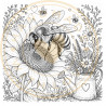 Juffrouw Muis - Coloring Pad - Bussy Bees