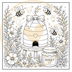 Juffrouw Muis - Coloring Pad - Bussy Bees