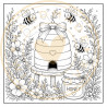 Juffrouw Muis - Coloring Pad - Bussy Bees