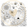 Juffrouw Muis - Coloring Pad - Bussy Bees