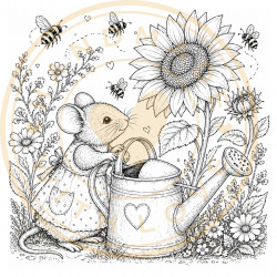 Juffrouw Muis - Coloring Pad - Bussy Bees