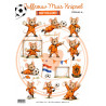 Juffrouw Muis Knipsel - Hup Holland - Goalll