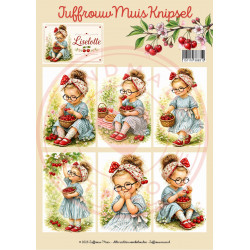 Juffrouw Muis Knipsel - Liselotte