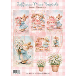 Juffrouw Muis Knipsel - Sweet Moments