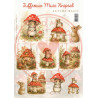 Juffrouw Muis Knipsel - Autumn Magic