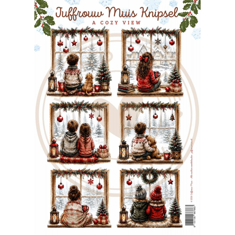 Juffrouw Muis Knipsel - A Cozy View