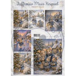 Juffrouw Muis Knipsel - Frosty Felice