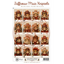 Juffrouw Muis Knipsel - Winter Portraits