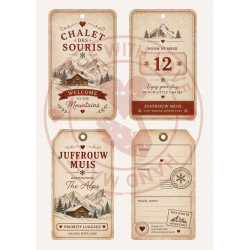 Juffrouw Muis Paperpad - Pocket Size - Time to Travel Winter Edition