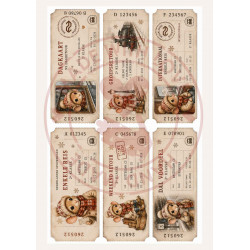 Juffrouw Muis Paperpad - Pocket Size - Time to Travel Winter Edition
