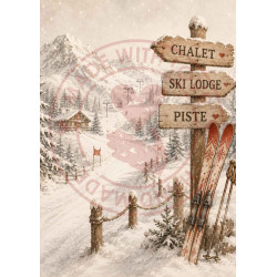 Juffrouw Muis Paperpad - Pocket Size - Time to Travel Winter Edition