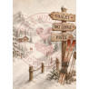 Juffrouw Muis Paperpad - Pocket Size - Time to Travel Winter Edition