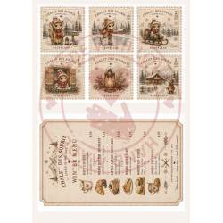 Juffrouw Muis Paperpad - Pocket Size - Time to Travel Winter Edition