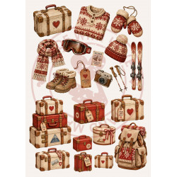 Juffrouw Muis Paperpad - Pocket Size - Time to Travel Winter Edition