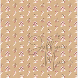Cardstock -  Winter Teddy Tales Cozy Patterns