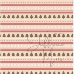 Cardstock -  Winter Teddy Tales Cozy Patterns