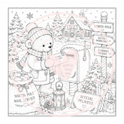 Juffrouw Muis - Coloring Pad - Woodland Whispers